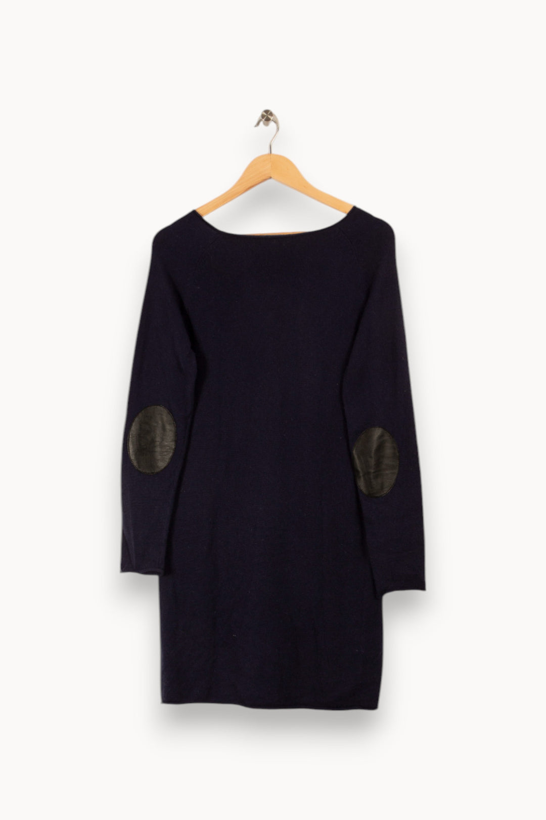 Robe-pull bleu foncé - Taille S/36