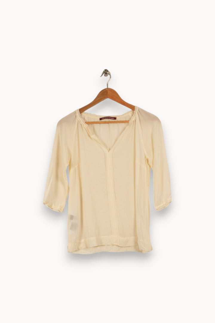 Blouse beige - Taille XS/34