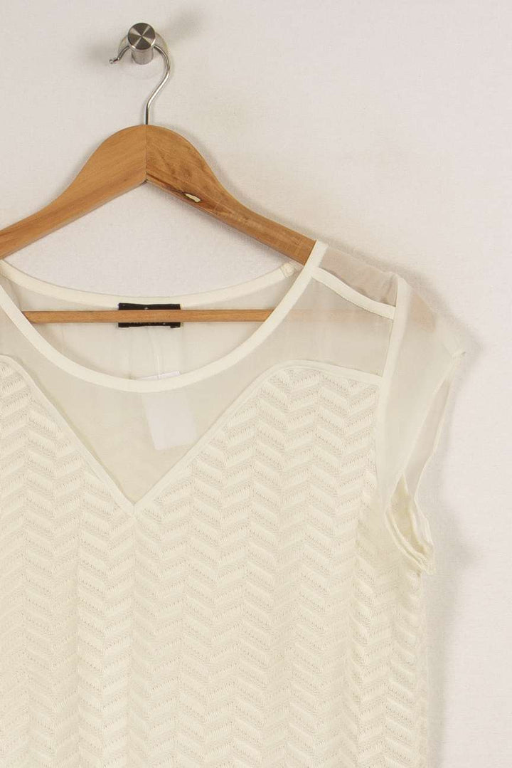 Top blanc - Taille L/40
