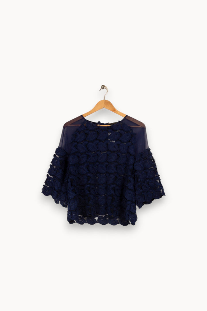 Top bleu - Taille L/40