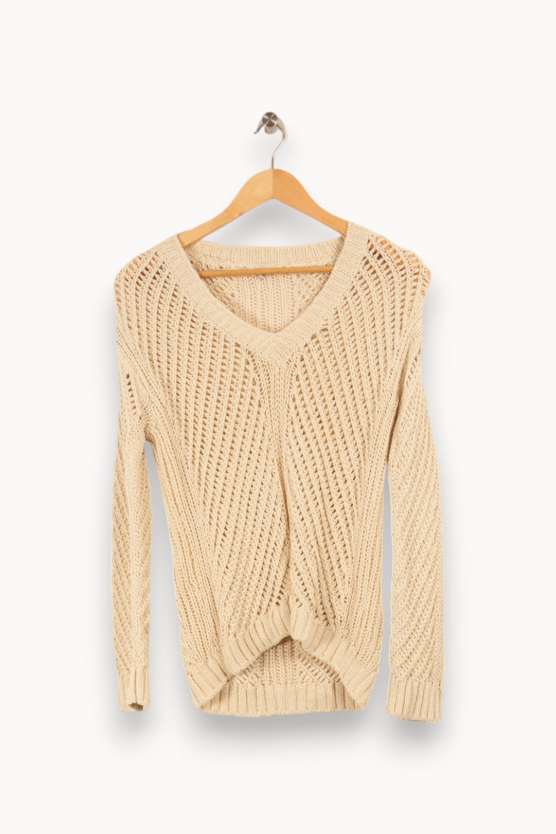 Pull beige - Taille S/36