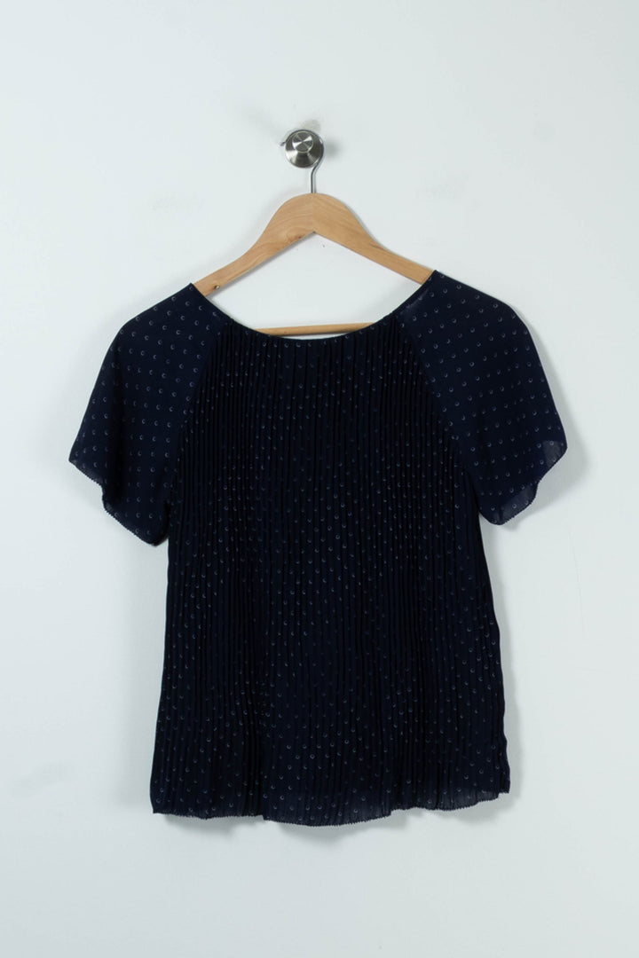 Blouse Bleue - Taille XS/34 de la marque Comptoir des Cotonniers | PARAD17810 - Vendu par Paradigme - Image 4