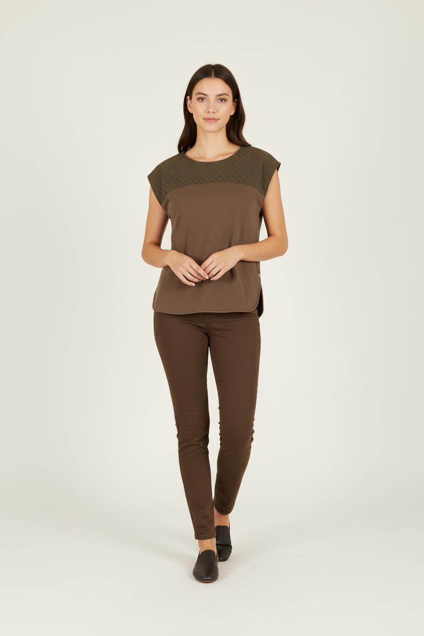 Top vert - Taille XS/34
