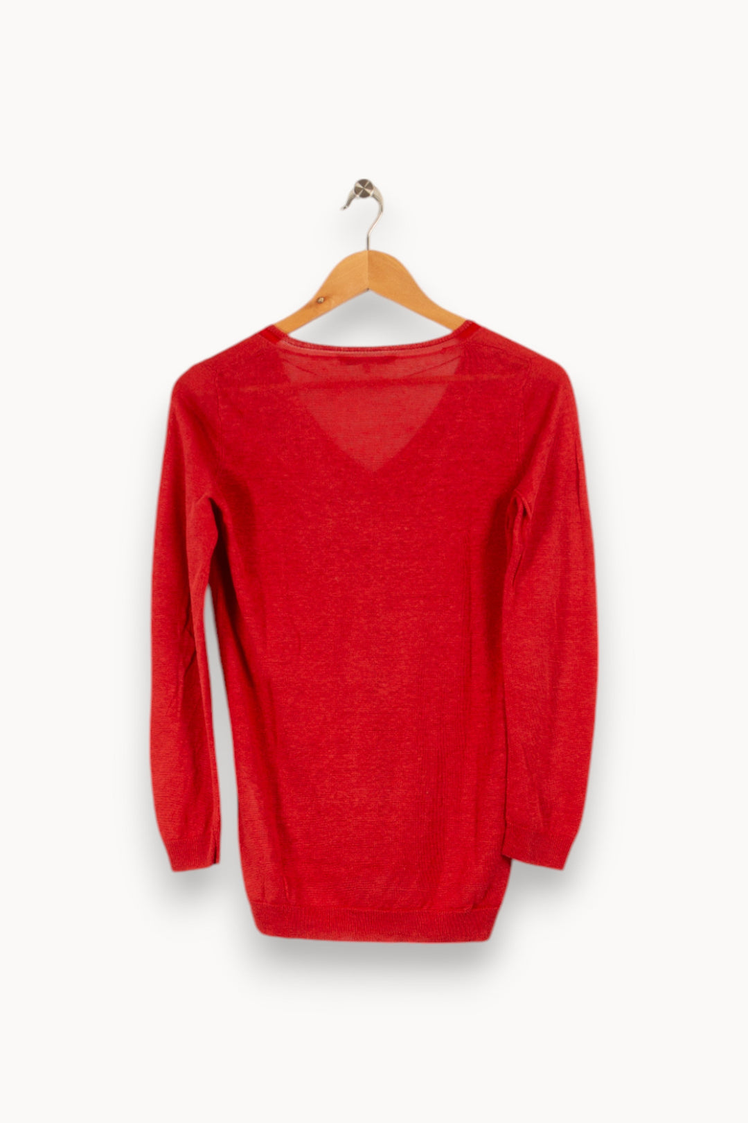 Pull léger rouge - Taille S/36