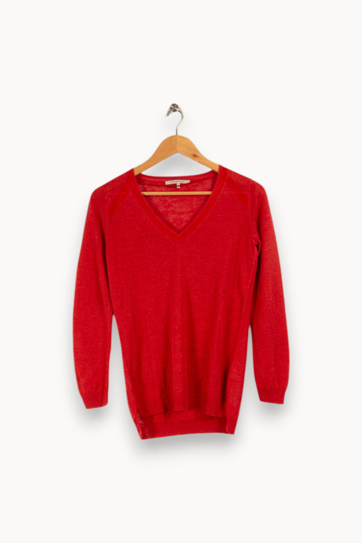 Pull léger rouge - Taille S/36