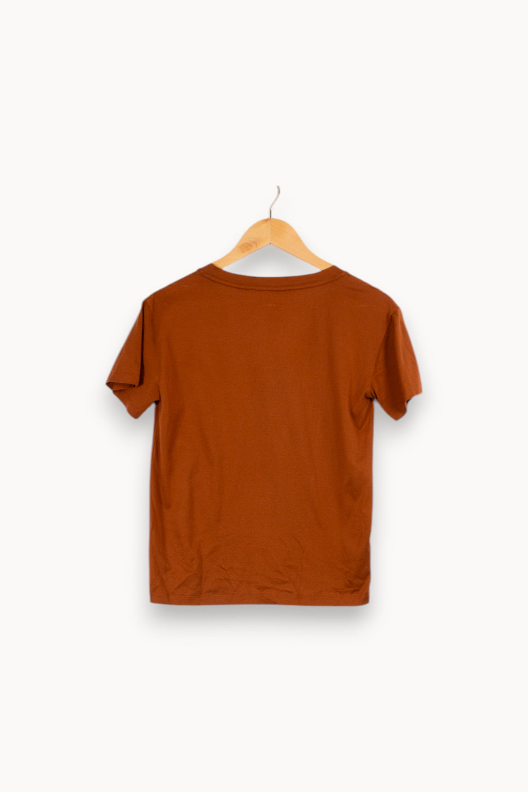 T-shirt Marron - Taille XS/34