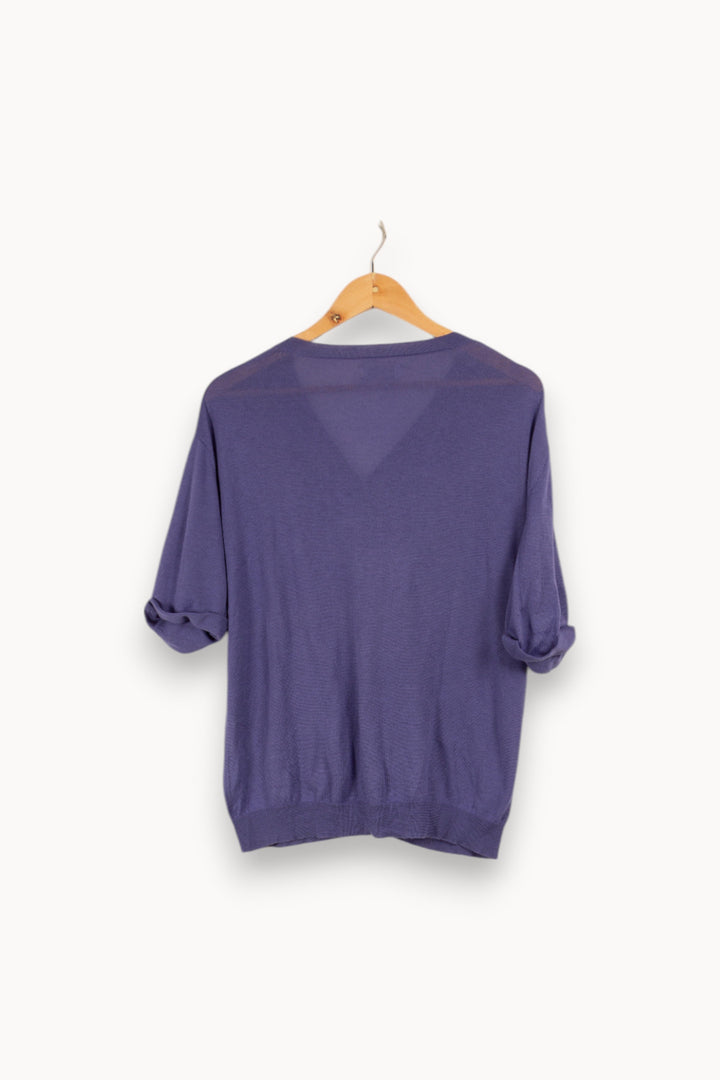 Pull violet - Taille M/38