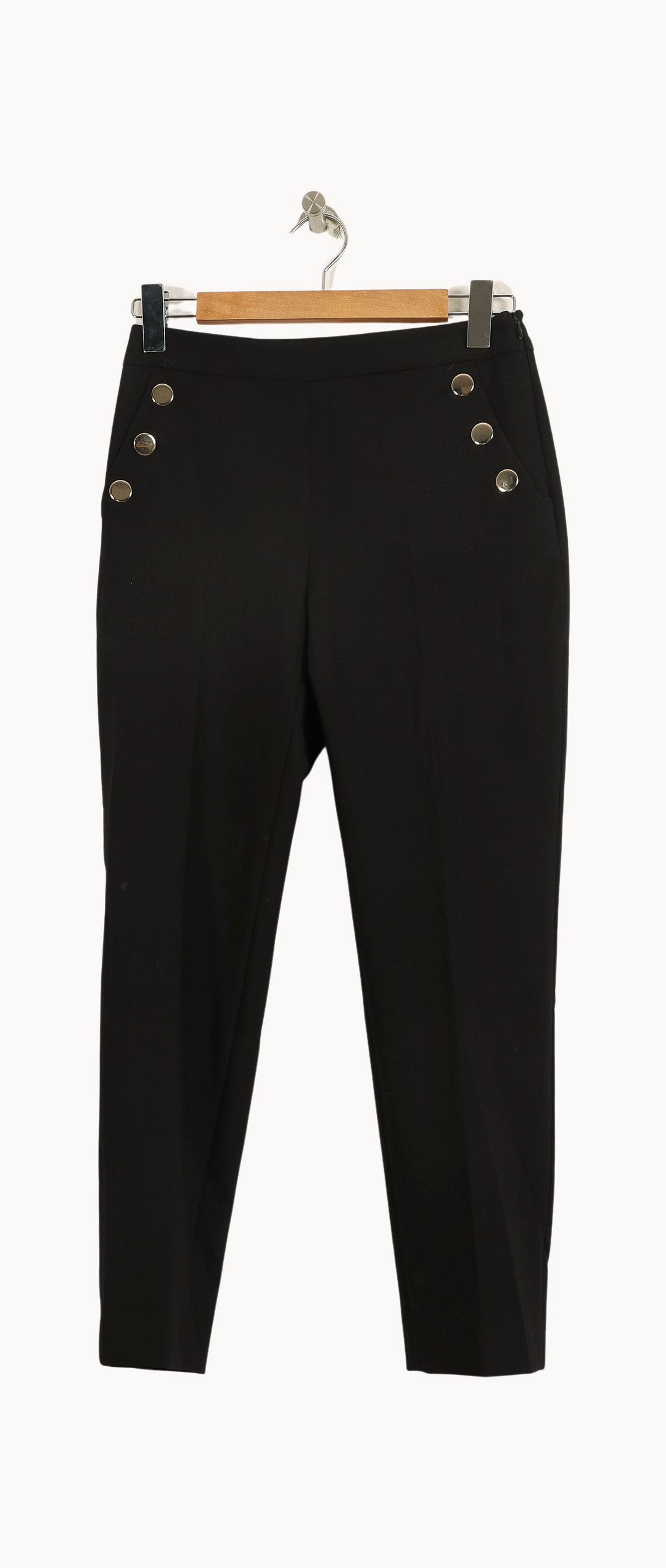Pantalon Noir - Taille S/36 de la marque Caroll | PARAD17926 - Vendu par Paradigme - Image 2