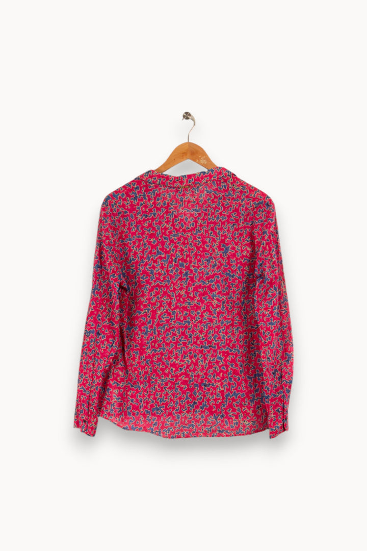 Chemise rose à motifs - Taille XL/42