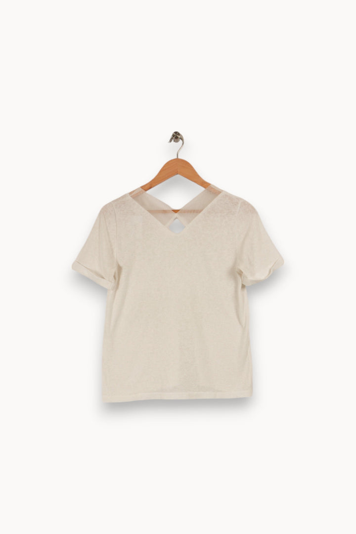 T-shirt blanc - Taille S/36