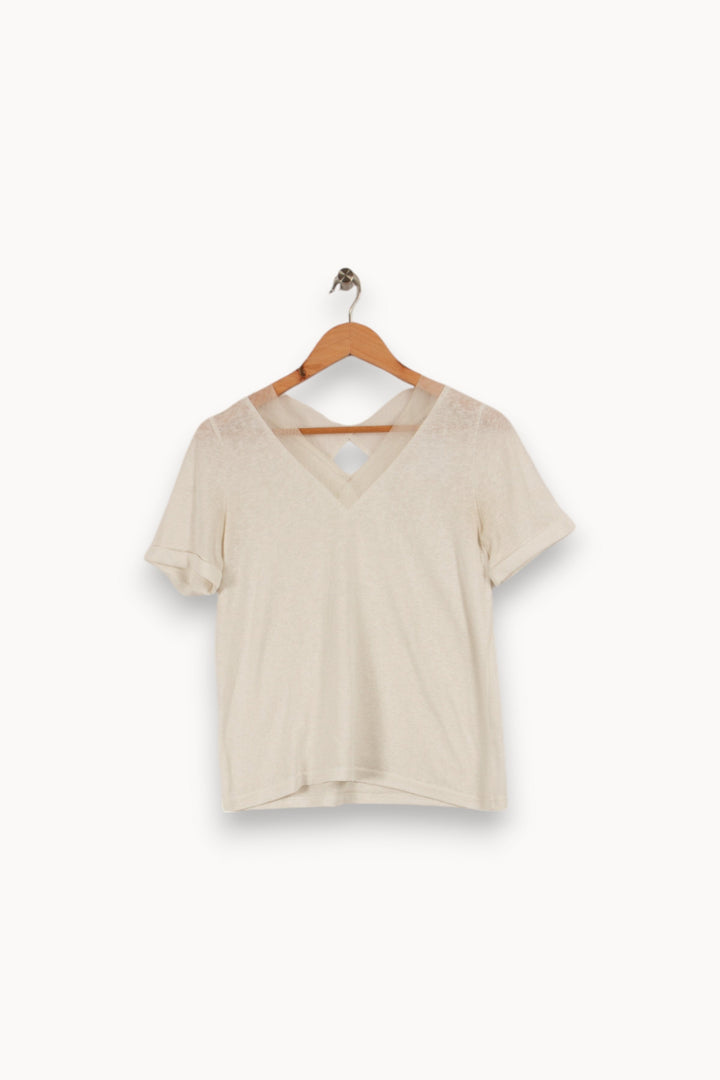 T-shirt blanc - Taille S/36