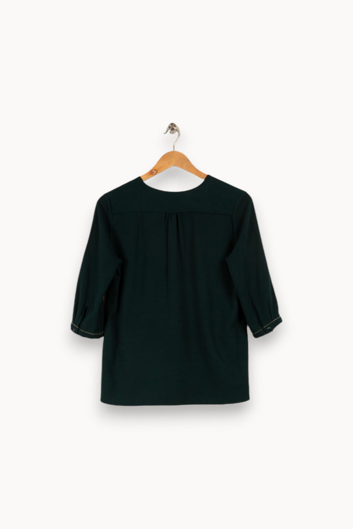 Blouse vert foncé - Taille M/38