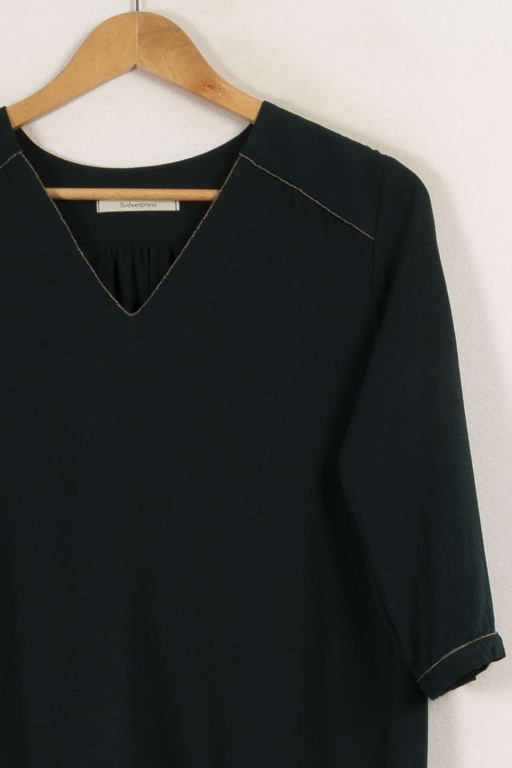 Blouse vert foncé - Taille M/38