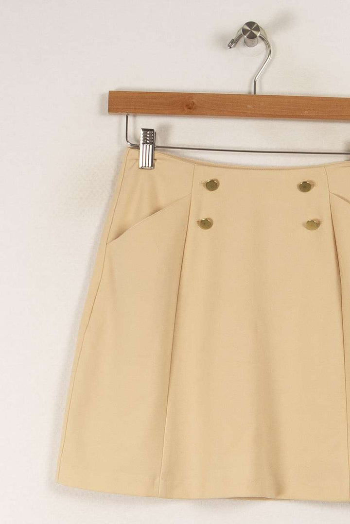 Jupe beige - Taille XS/34