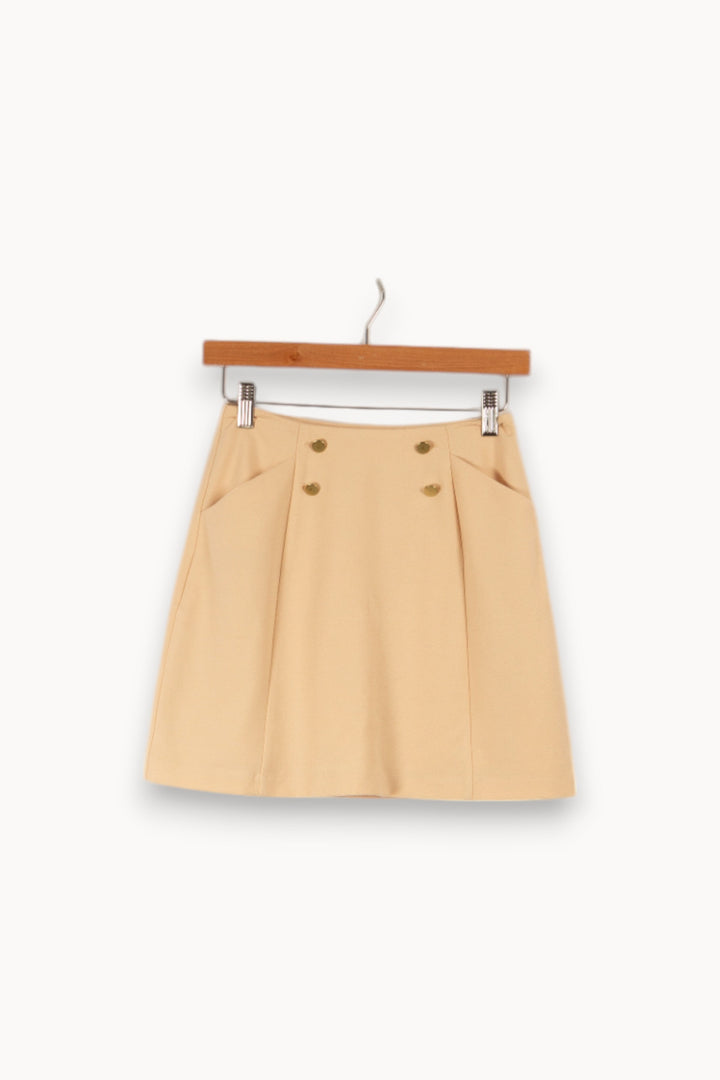 Jupe beige - Taille XS/34