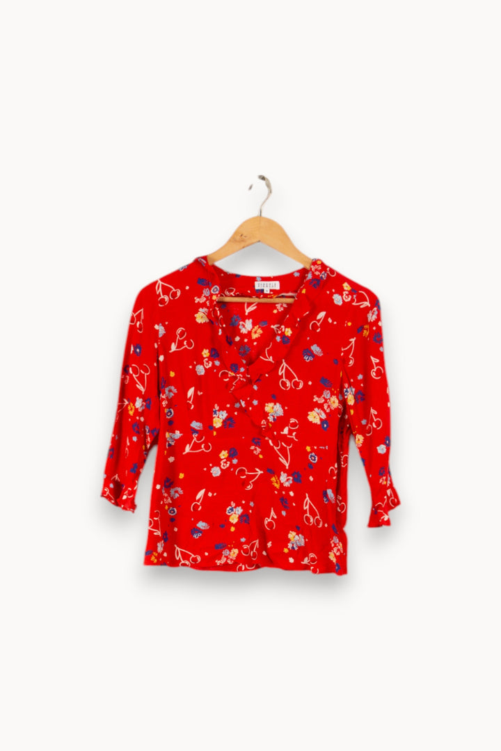 Top rouge - Taille S/36