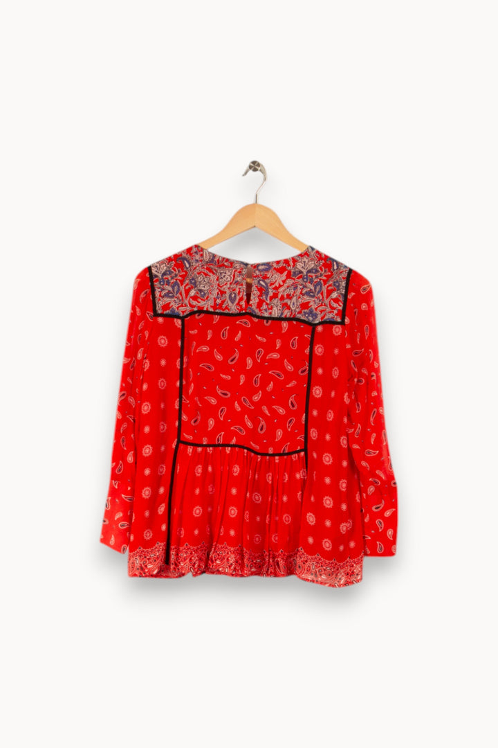 Top rouge - Taille XS/34