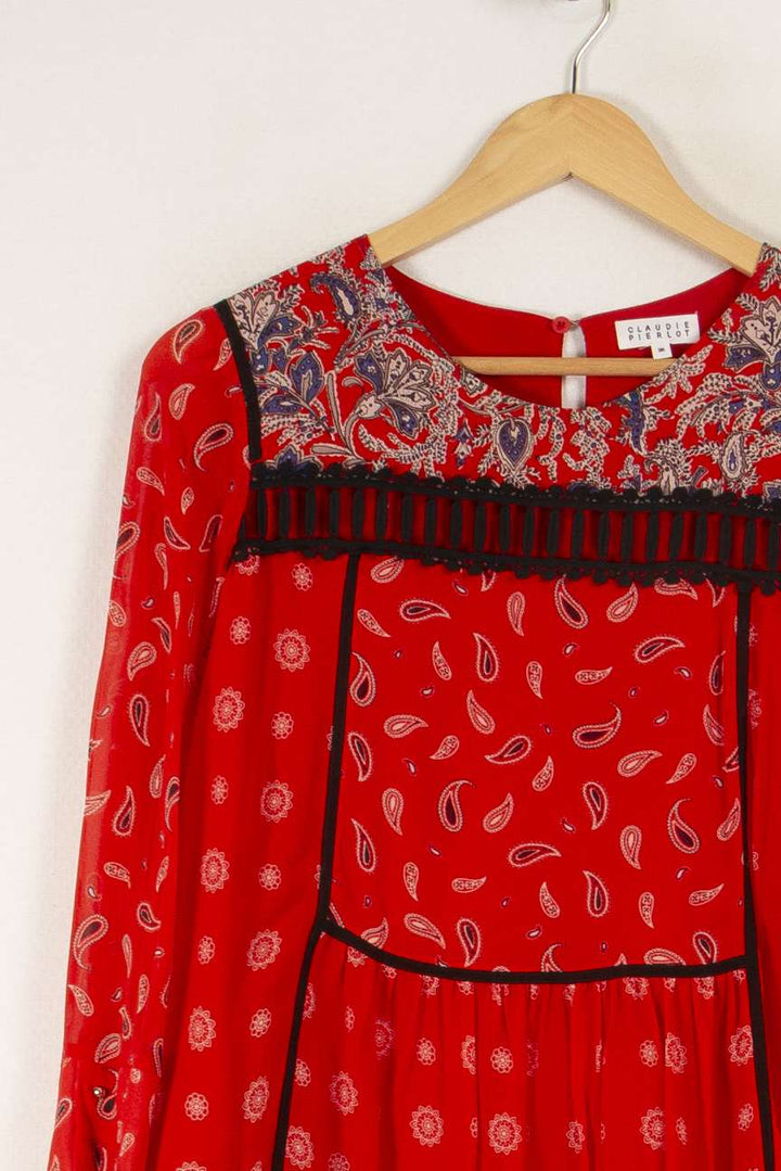 Top rouge - Taille XS/34