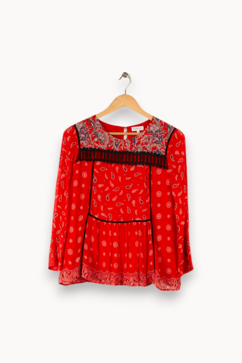 Top rouge - Taille XS/34