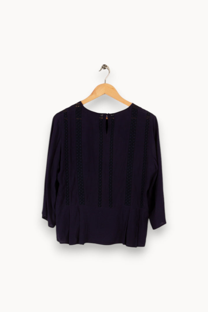 Blouse bleue foncée - Taille XL/42