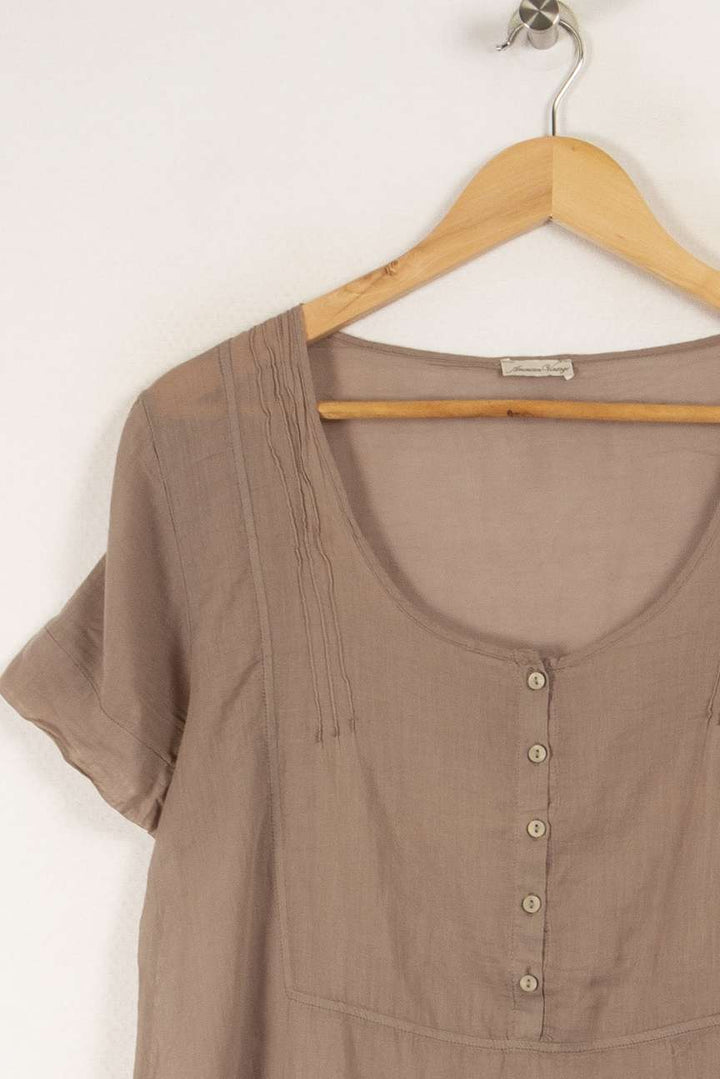 Blouse grise - Taille M/38