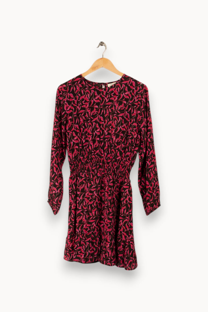 Robe rose à motifs - Taille M/38
