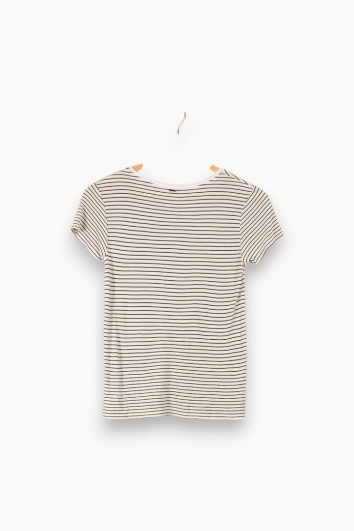 T-shirt à rayures - Taille XS/34