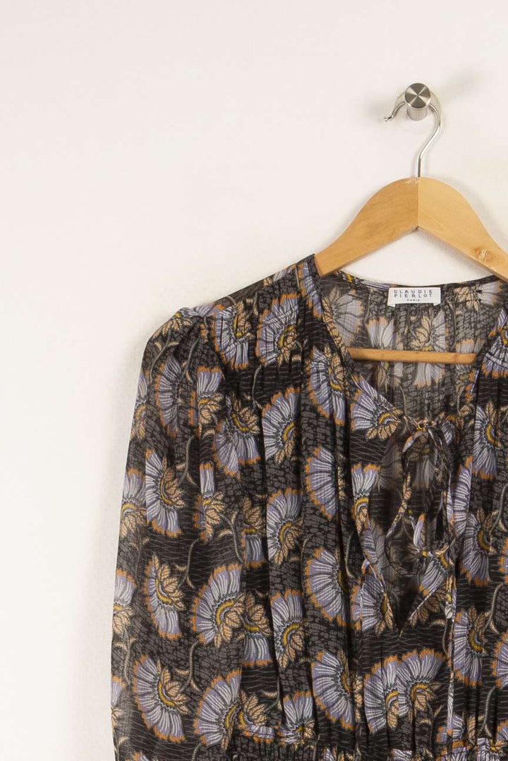 Robe multicolore à motifs - Taille S/36