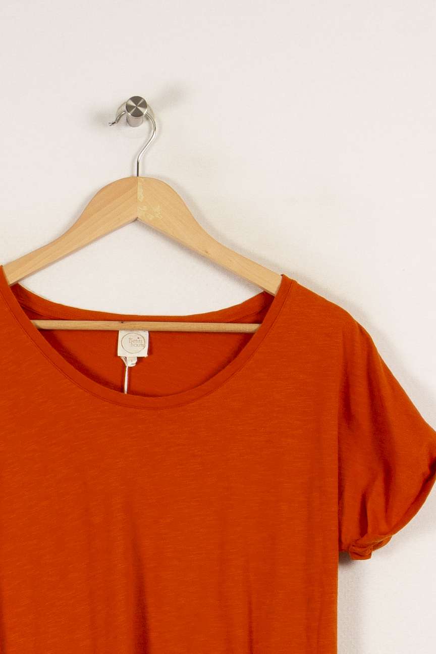 T-shirt orange - Taille S/36