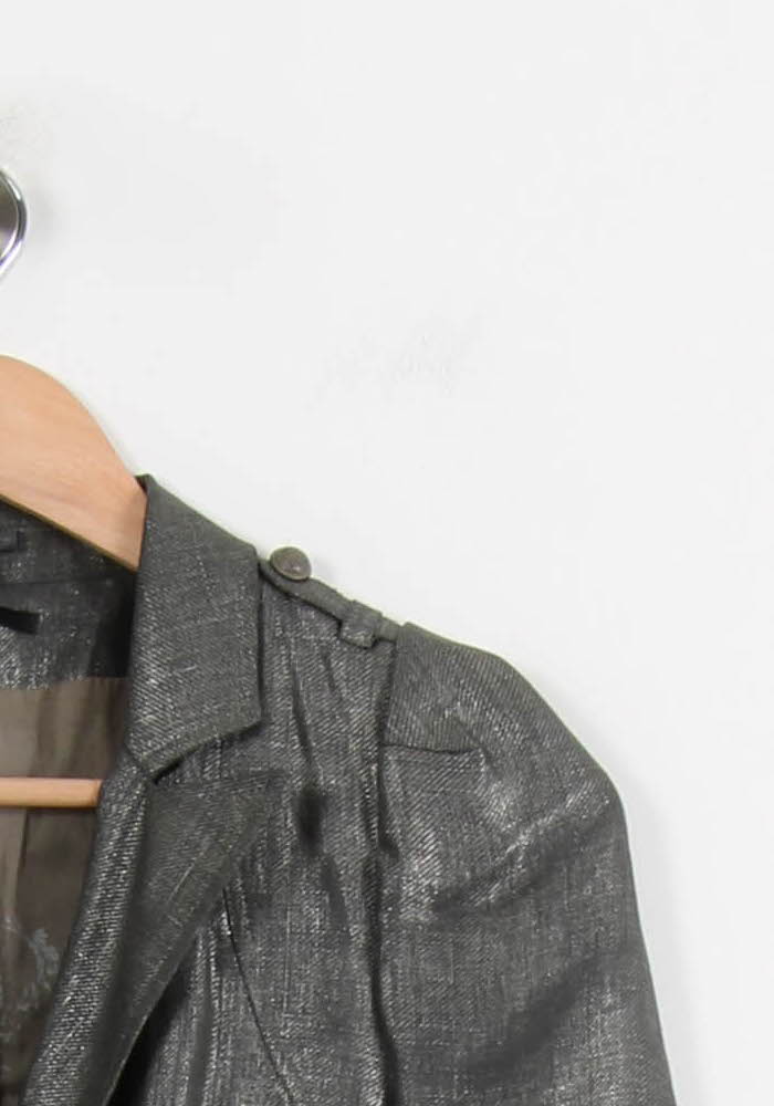 Blazer Gris - Taille S/36 de la marque IKKS | PARAD18134 - Vendu par Paradigme - Image 3