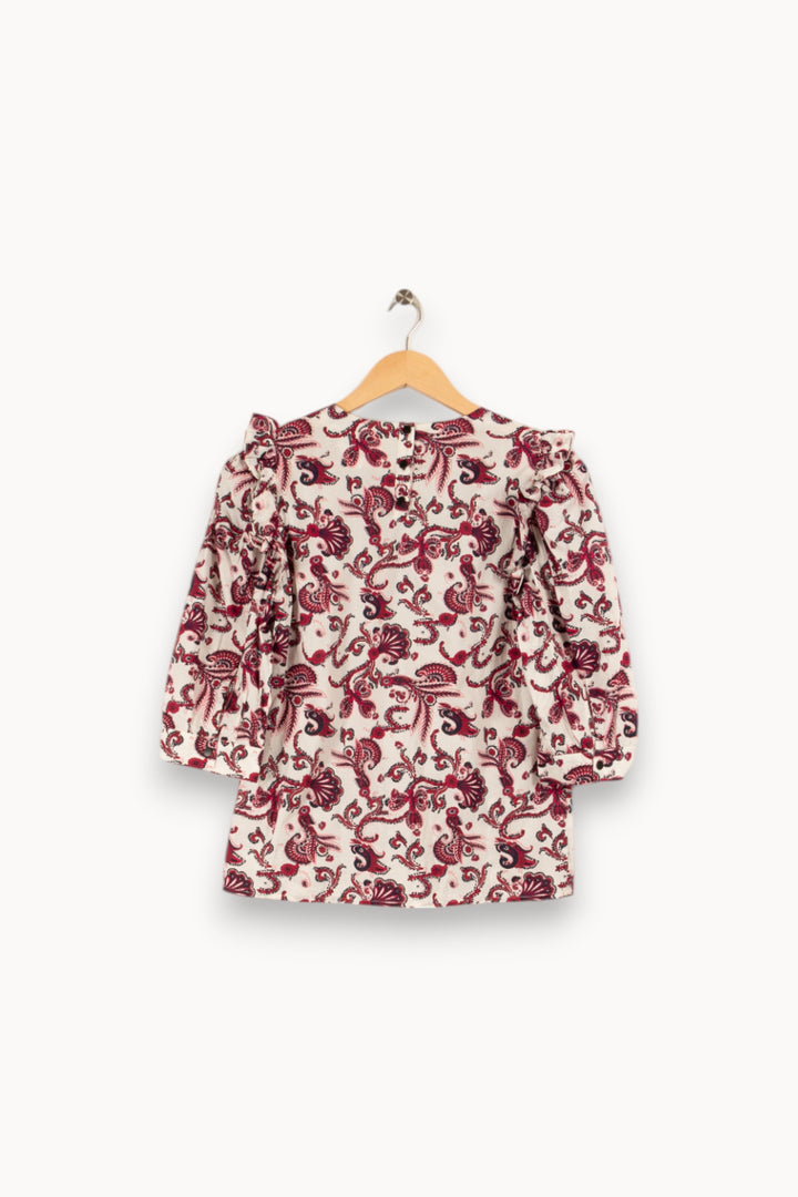 Blouse multicolore - Taille XS/34