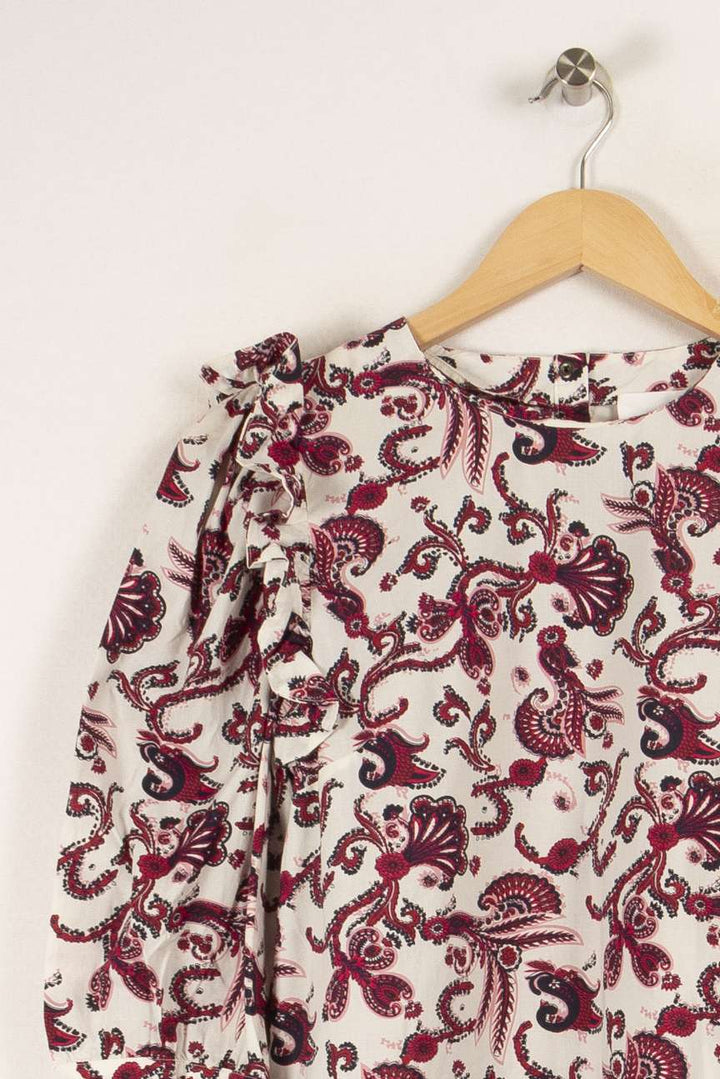 Blouse multicolore - Taille XS/34