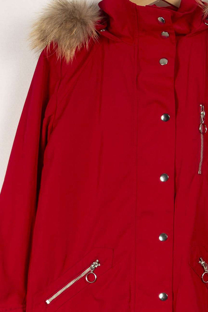 Parka rouge - Taille XS/34