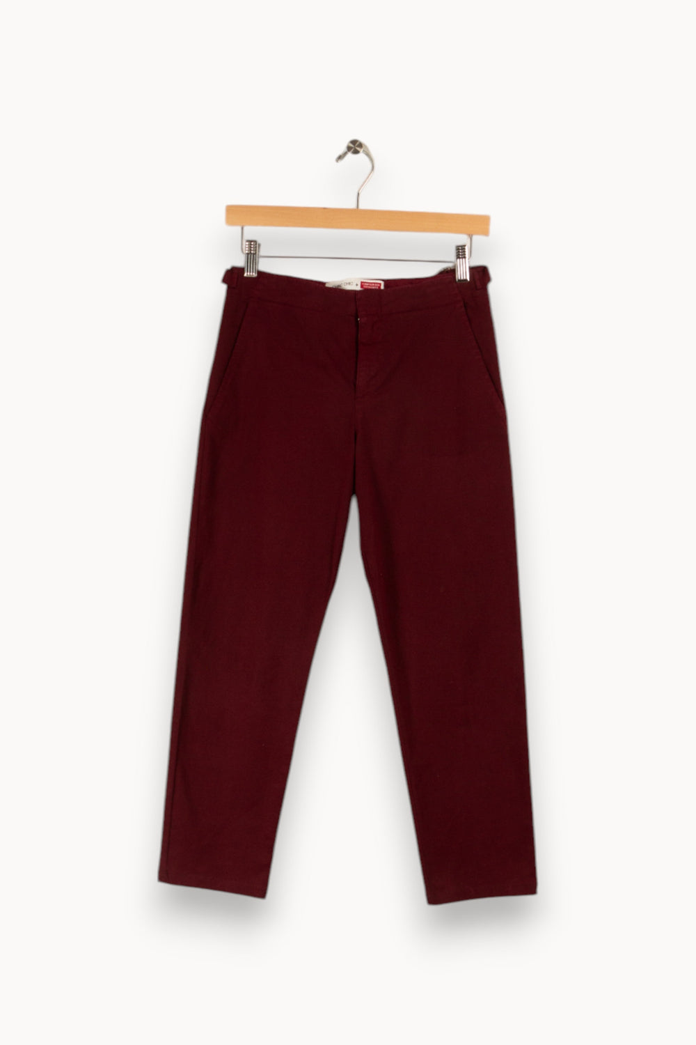Pantalon bordeaux - Taille XS/34
