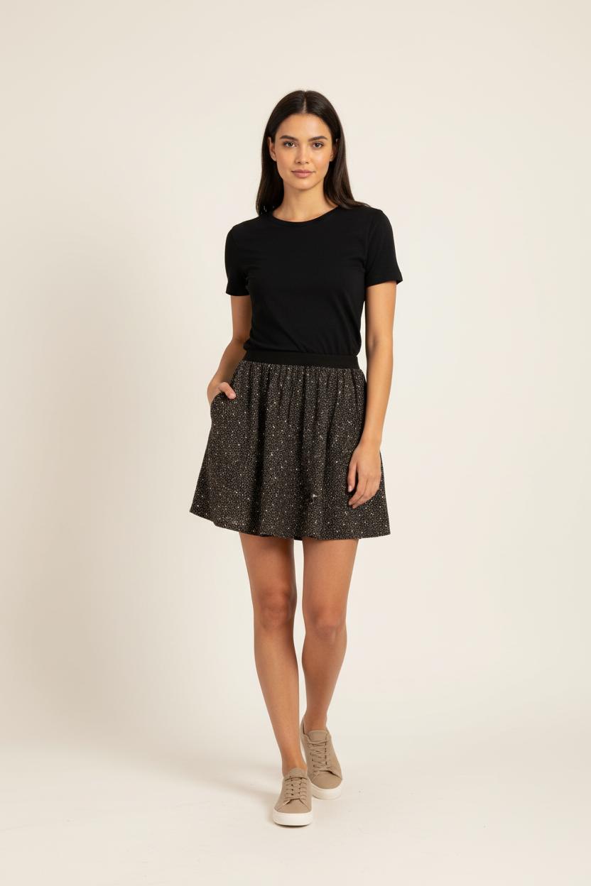 Jupe courte noire - Taille S/36