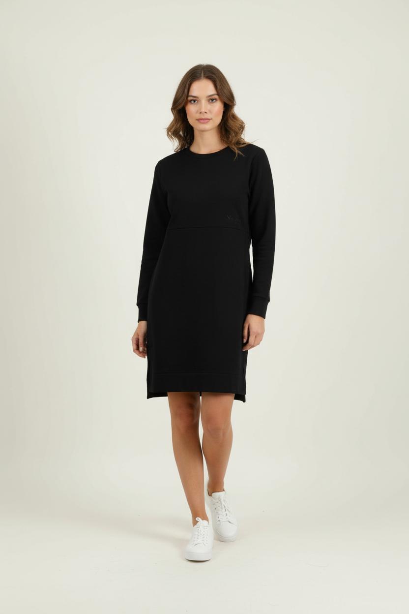 Robe Sweat Noire - Taille M/38 de la marque Max Mara | PARAD18202 - Vendu par Paradigme - Image 1