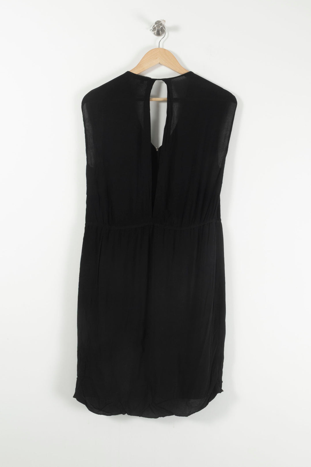 Robe Midi Noire - Taille L/40 de la marque Sandro | PARAD18259 - Vendu par Paradigme - Image 4