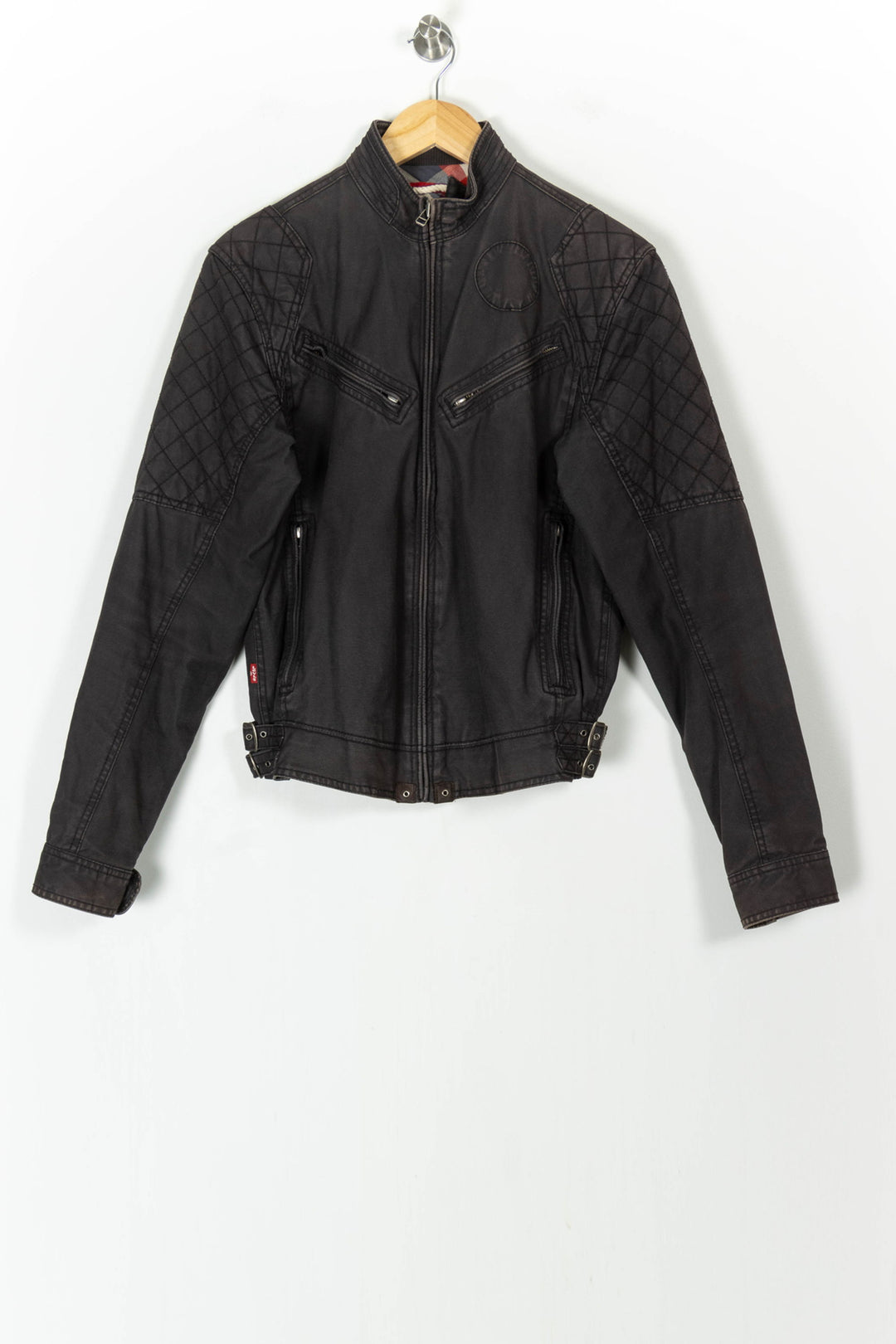Blouson Gris - Taille M/38 de la marque Levi's | PARAD18290 - Vendu par Paradigme - Image 2