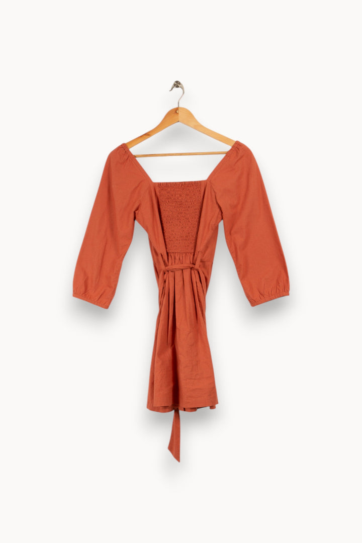 Robe courte orange - Taille S/36