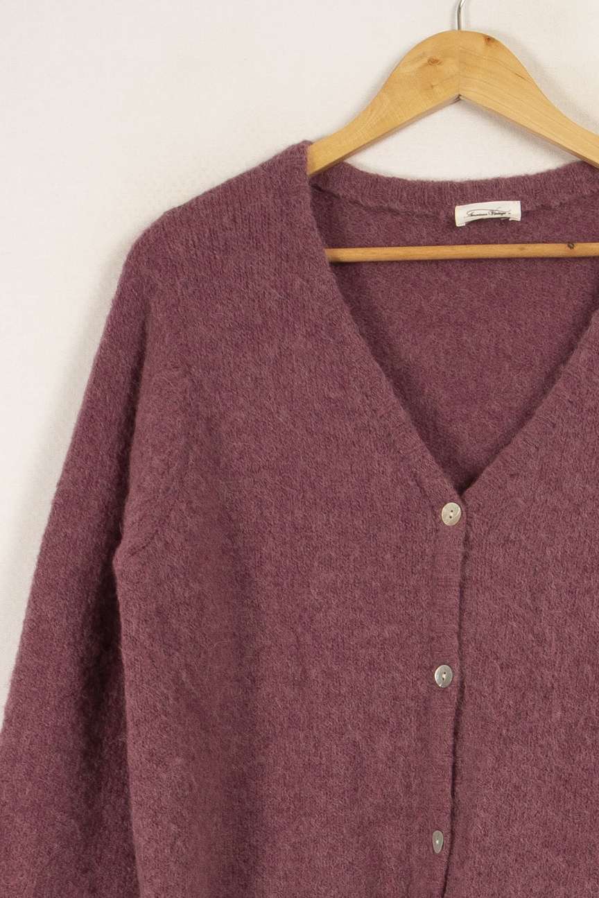 Cardigan violet - Taille M/38