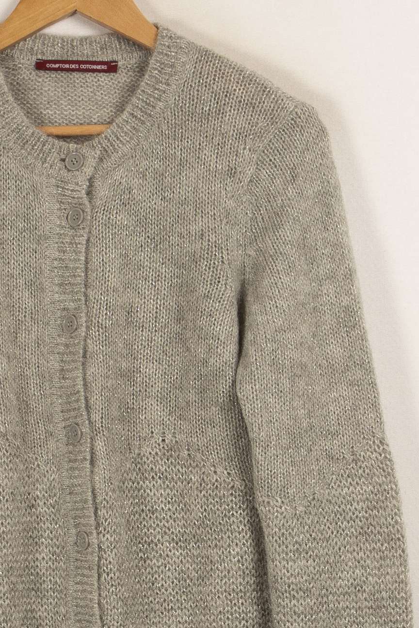 Pull gris - Taille S/36