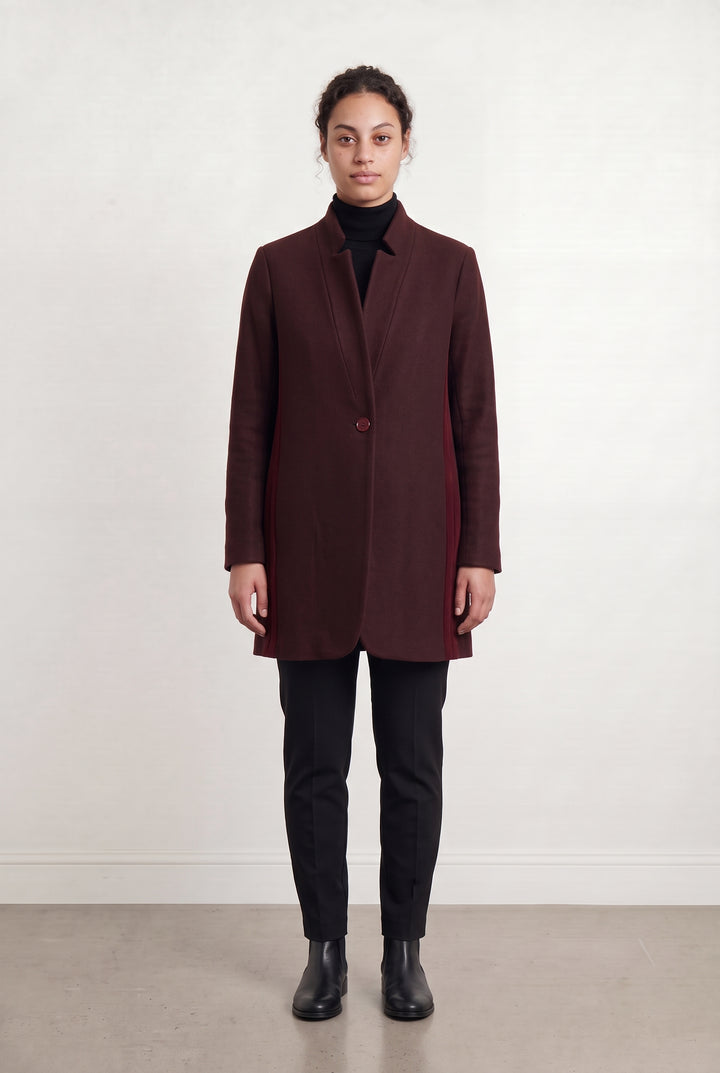 Blazer Bordeaux - Taille L/40 de la marque Maje | PARAD18452 - Vendu par Paradigme - Image 1