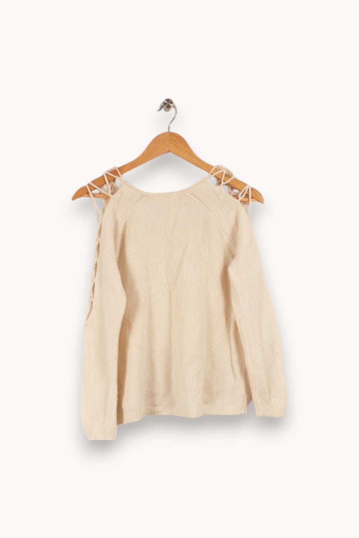 Pull blanc - Taille M/38