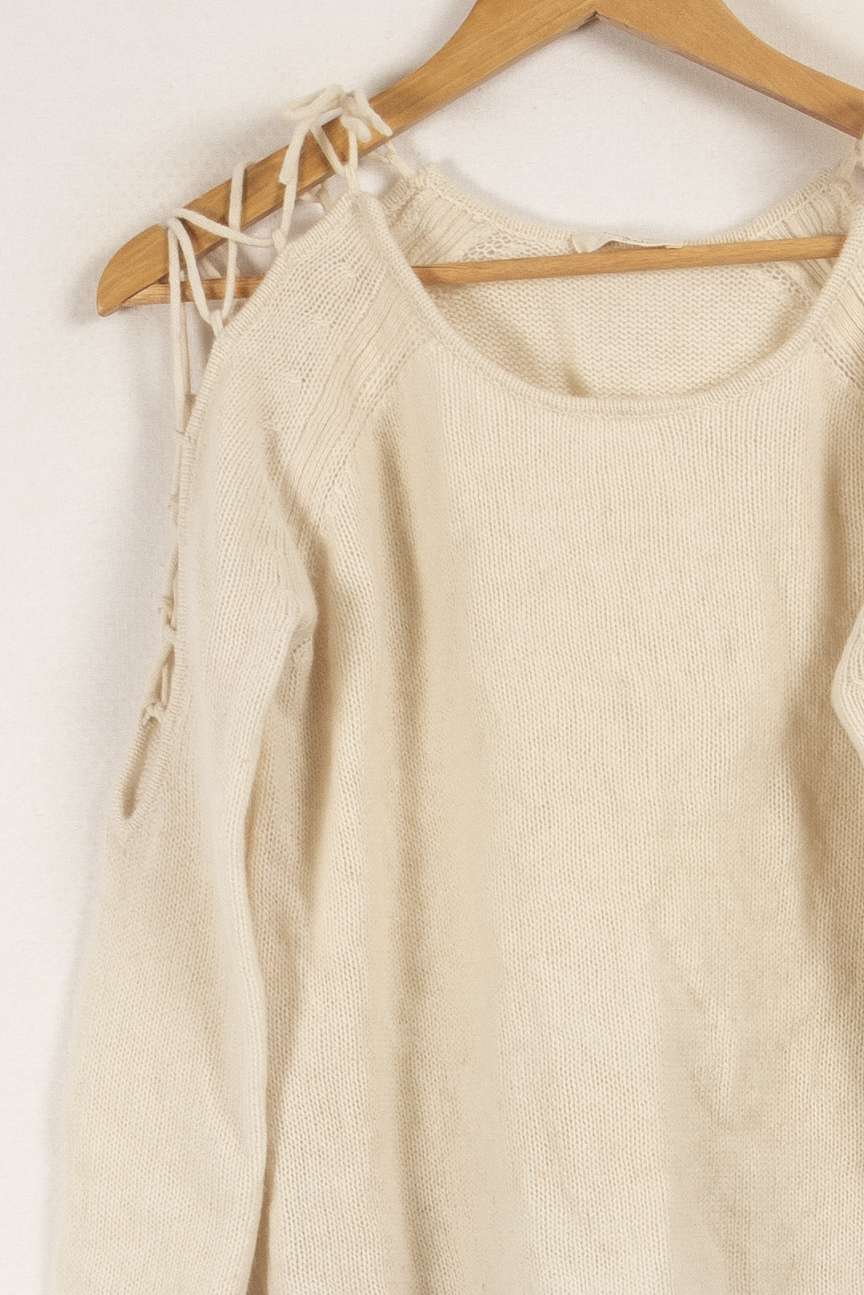 Pull blanc - Taille M/38