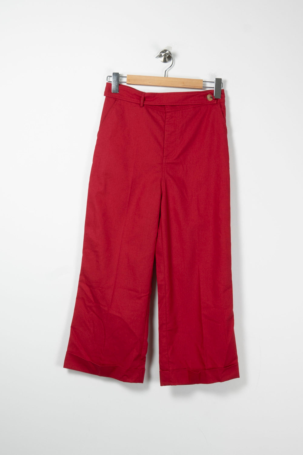 Pantalon Large Rouge - Taille M/38 de la marque Grace & Mila | PARAD18520 - Vendu par Paradigme - Image 2