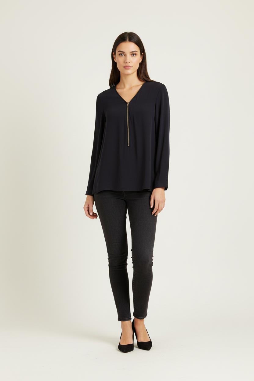 Blouse bleue - Taille S/36