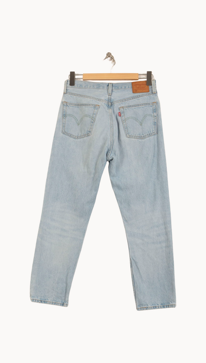 Jean Droit Bleu Clair - Taille S/36 de la marque Levi's | PARAD18525 - Vendu par Paradigme - Image 4