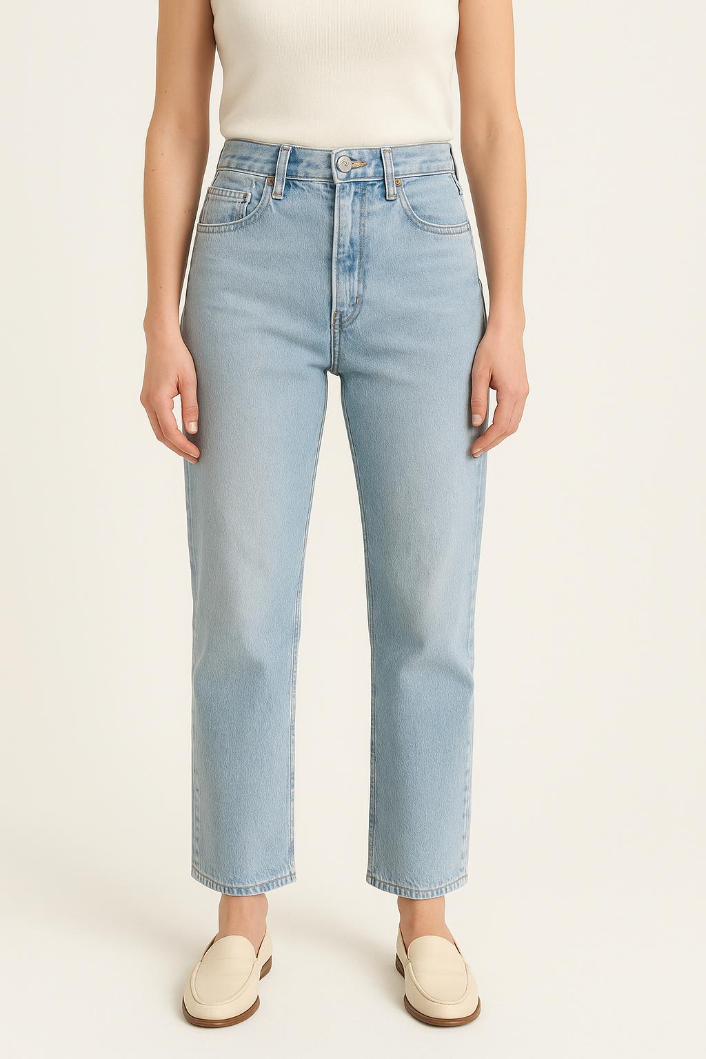 Jean Droit Bleu Clair - Taille S/36 de la marque Levi's | PARAD18525 - Vendu par Paradigme - Image 1