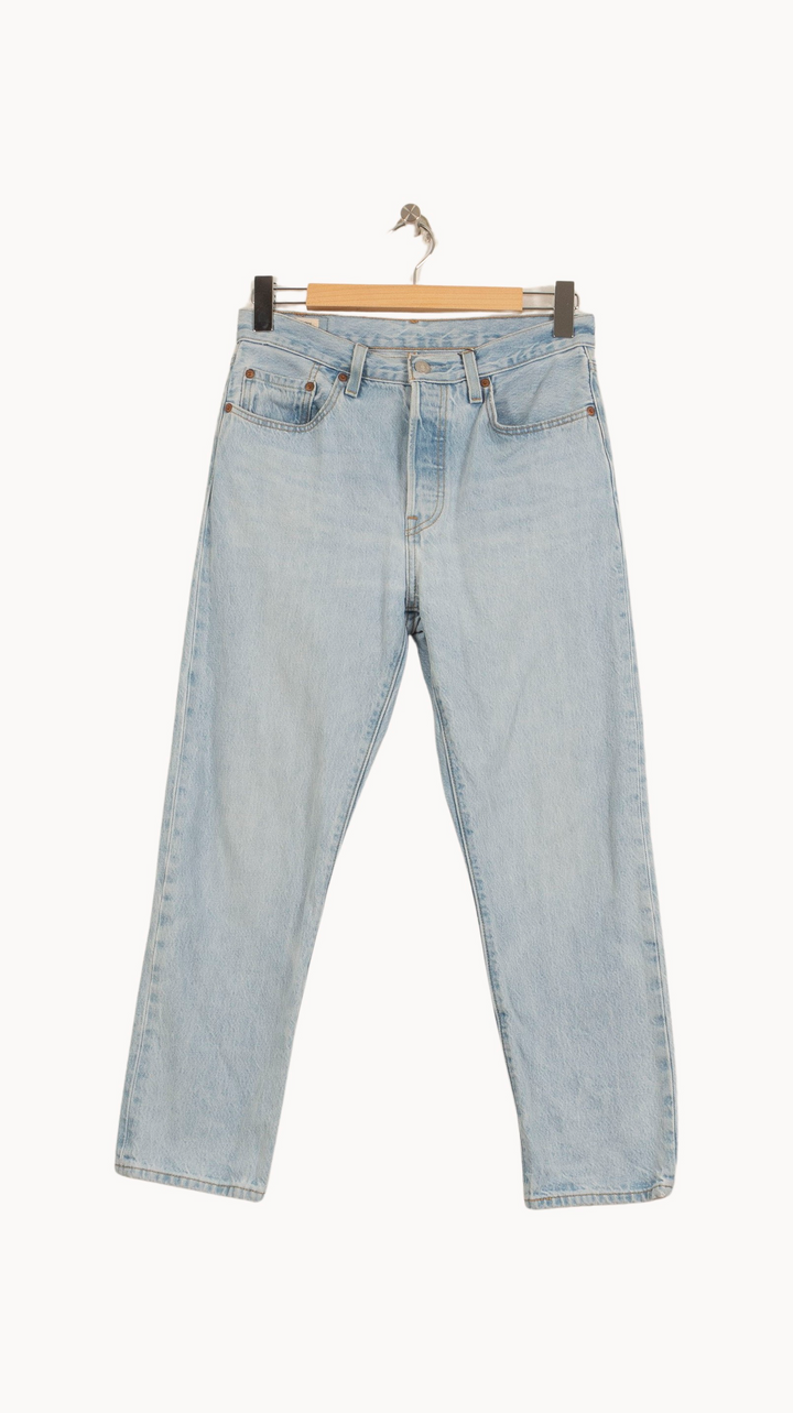 Jean Droit Bleu Clair - Taille S/36 de la marque Levi's | PARAD18525 - Vendu par Paradigme - Image 2
