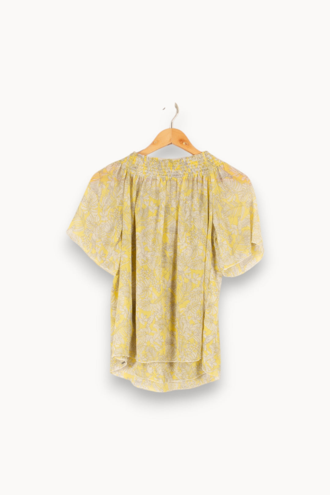 Blouse jaune - Taille S/36